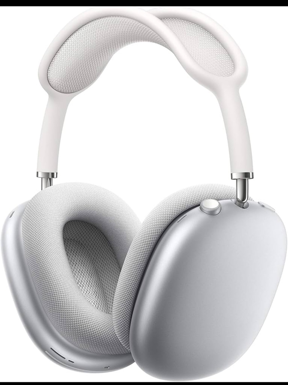Apple Over-Ear Wireless Headphones — Silver and White